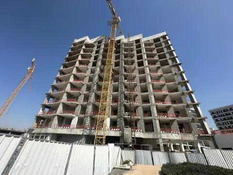 Ход строительства AG Central, DubaiLand Residence Complex — 9 февраля 2026, готовность 50,84%, снимок 6 из 10