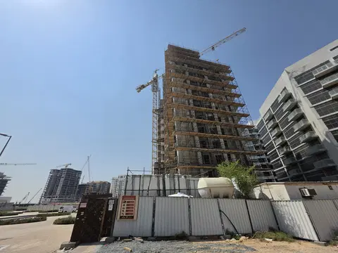 AG Central, DubaiLand Residence Complex construction progress — 17 September 2026, 58.65% complete, photo 4 of 9