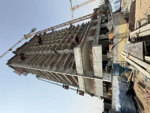 Ag Square, DubaiLand Residence Complex construction progress — 21 July 2025, 38.54% complete, photo 3 of 10