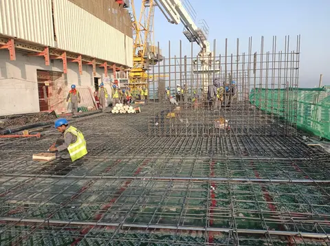 Marina Shores, Dubai Marina construction progress — 30 October 2025, 66.65% complete, photo 8 of 9