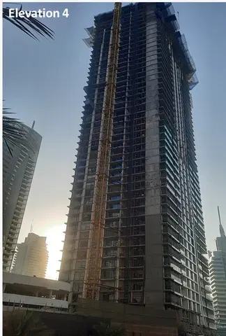 Marina Shores, Dubai Marina construction progress — 30 October 2025, 66.65% complete, photo 6 of 9