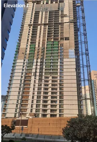 Marina Shores, Dubai Marina construction progress — 30 October 2025, 66.65% complete, photo 1 of 9