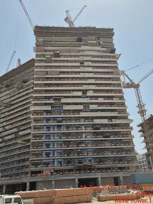 Azizi Riviera Rêve, Azizi Riviera construction progress — 11 August 2025, 53.13% complete, photo 2 of 14