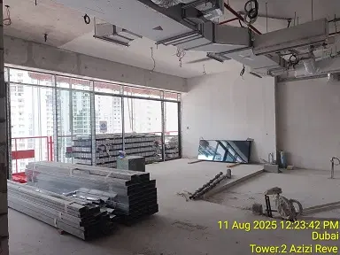 Azizi Riviera Rêve, Azizi Riviera construction progress — 11 August 2025, 53.13% complete, photo 8 of 14