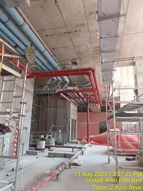 Azizi Riviera Rêve, Azizi Riviera construction progress — 11 August 2025, 53.13% complete, photo 7 of 14