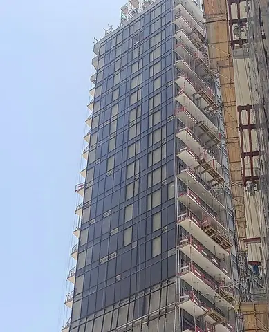 Ход строительства Azizi Riviera Rêve, Azizi Riviera — 1 июля 2026, готовность 76,57%, снимок 5 из 9