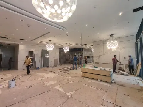 Ход строительства North Forty Three Serviced Residences, Jumeirah Village Circle — 14 апреля 2026, готовность 94,74%, снимок 9 из 11