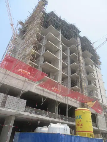Ellington House, Dubai Hills Estate construction progress — 23 August 2023, 24.68% complete