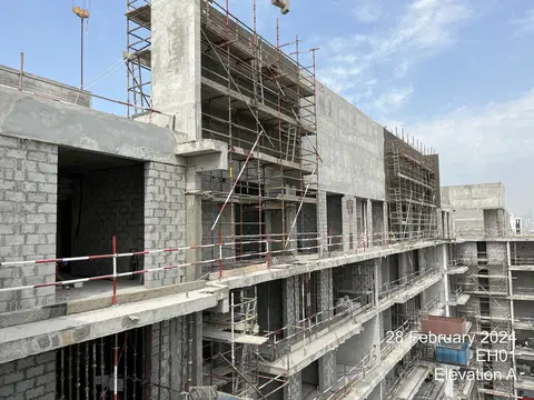 Ellington House, Dubai Hills Estate construction progress — 20 March 2024, 41.74% complete, photo 2 of 9