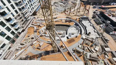 Laurel at Central Park, Central Park at City Walk construction progress — 9 February 2026, 86.46% complete, photo 3 of 7