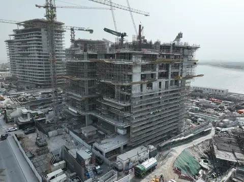 Orla by Omniyat Dorchester Collection, The Palm Crescent construction progress — 10 September 2025, 25.87% complete, photo 3 of 5