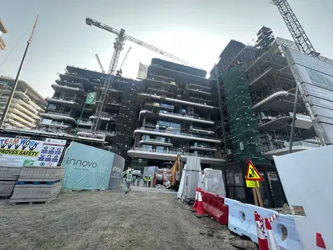 Orla by Omniyat Dorchester Collection, The Palm Crescent construction progress — 5 February 2026, 48.00% complete, photo 2 of 10