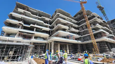 Orla by Omniyat Dorchester Collection, The Palm Crescent construction progress — 18 May 2026, 60.02% complete, photo 5 of 10