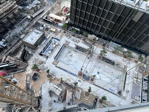 Peninsula Four The Plaza, Peninsula construction progress — 4 December 2025, 88.45% complete, photo 7 of 10