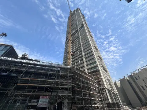 Peninsula Four The Plaza, Peninsula construction progress — 4 December 2025, 88.45% complete, photo 5 of 10