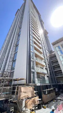 Ход строительства Crest Grande, Sobha Hartland — 8 мая 2025, готовность 84.17%, снимок 1 из 4