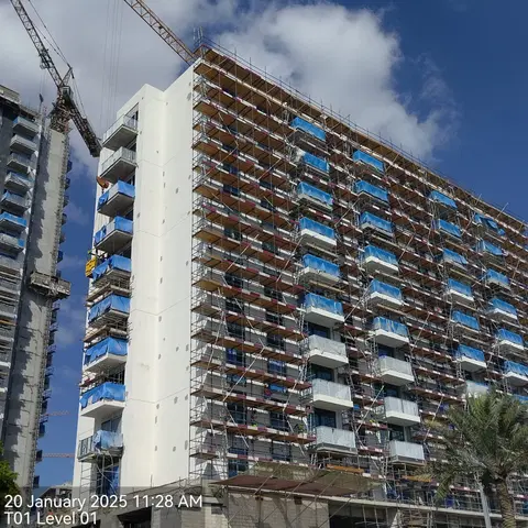 Ход строительства Park Horizon, Dubai Hills Estate — 20 января 2025, готовность 70.96%, снимок 1 из 8