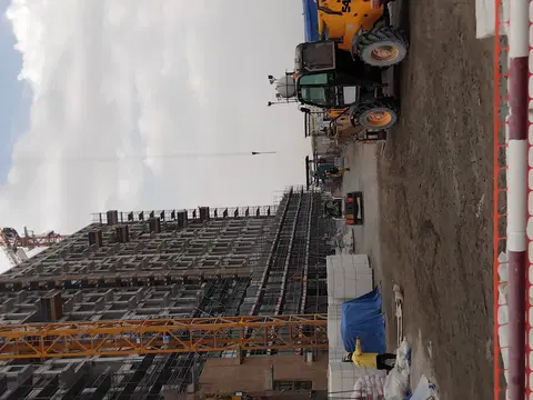 Liva Apartments at Town Square, Town Square construction progress — 11 March 2024, 58.37% complete, photo 8 of 8