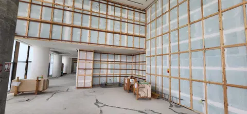 Bulgari Lighthouse Dubai, Jumeirah Bay Island construction progress — 9 July 2026, 63.61% complete, photo 6 of 10