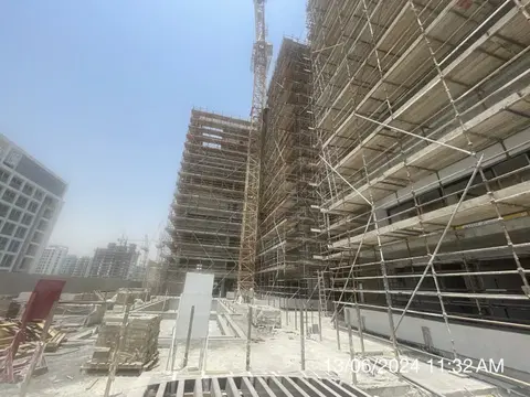 Azizi Riviera Azure, Bu Kadra construction progress — 13 June 2024, 70.82% complete, photo 4 of 8