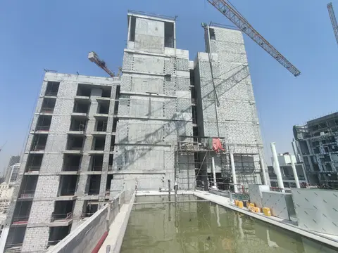 Ход строительства Levanto by Oro24, JVC District 13 — 9 сентября 2026, готовность 66.00%, снимок 6 из 19