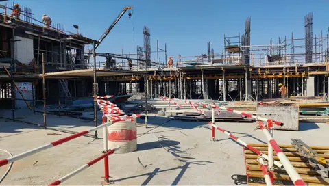Ход строительства The Diplomat, Town Square — 14 декабря 2023, готовность 21.62%, снимок 4 из 6