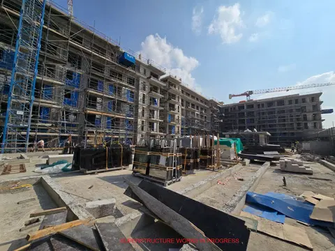 Holland Gardens, Town Square construction progress — 14 January 2025, 45.71% complete, photo 5 of 5