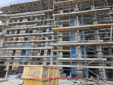 Holland Gardens, Town Square construction progress — 13 March 2025, 55.52% complete, photo 9 of 9