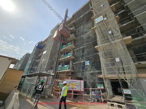 Holland Gardens, Town Square construction progress — 13 March 2025, 55.52% complete, photo 4 of 9
