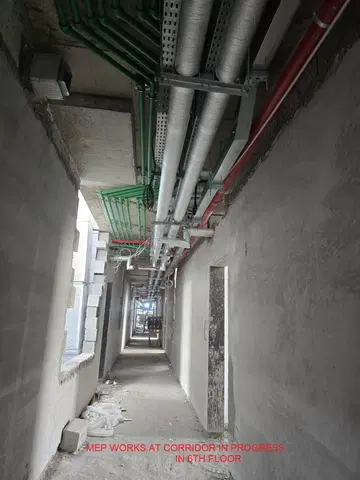Holland Gardens, Town Square construction progress — 13 March 2025, 55.52% complete, photo 3 of 9