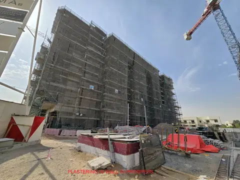Holland Gardens, Town Square construction progress — 13 March 2025, 55.52% complete, photo 2 of 9