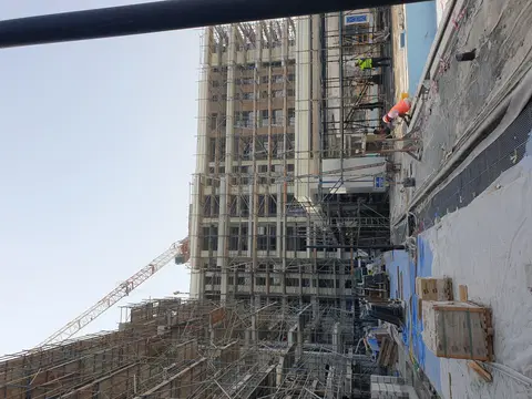Holland Gardens, Town Square construction progress — 3 July 2025, 78.75% complete, photo 1 of 8