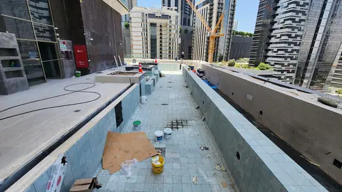 Ход строительства St. Regis Residences Financial Center Road, Downtown Dubai — 2 июня 2026, готовность 96.30%, снимок 5 из 10