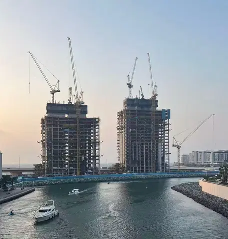 Ход строительства Bluewaters Bay, Bluewaters Island — 26 января 2026, готовность 22.29%, снимок 9 из 12