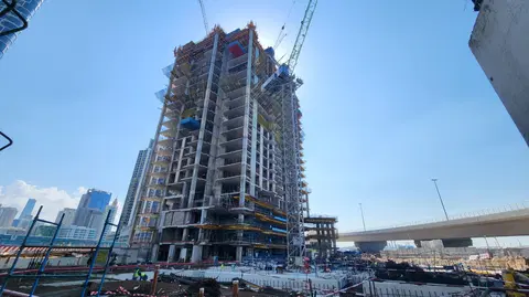 Ход строительства Bluewaters Bay, Bluewaters Island — 26 января 2026, готовность 22.29%, снимок 12 из 12