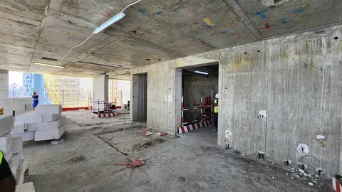 Bluewaters Bay, Bluewaters Island construction progress — 25 August 2026, 36.97% complete, photo 6 of 13