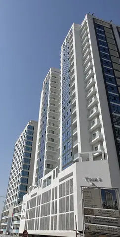 Time 2, DubaiLand Residence Complex construction progress — 28 April 2026, 87.10% complete, photo 3 of 11