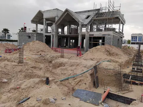 Damac Hills (2) - Farmhouses, Damac Hills 2 construction progress — 25 February 2025, 29.90% complete, photo 4 of 6