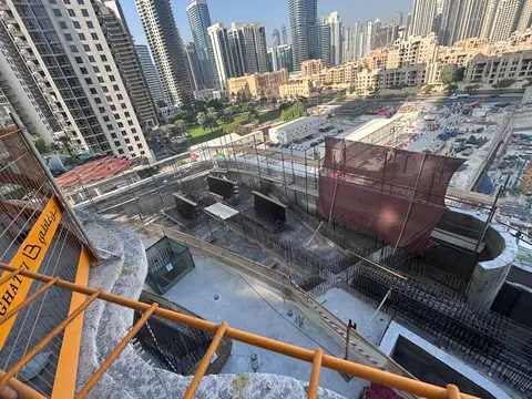 Mercedes-Benz Places Binghatti, Downtown Dubai construction progress — 14 October 2025, 48.49% complete, photo 7 of 9