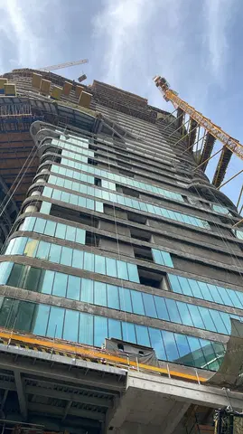 Bugatti Residences, Business Bay construction progress — 20 January 2026, 52.29% complete, photo 3 of 7