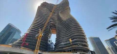 Ход строительства Bugatti Residences, Business Bay — 23 сентября 2026, готовность 65.57%, снимок 6 из 12
