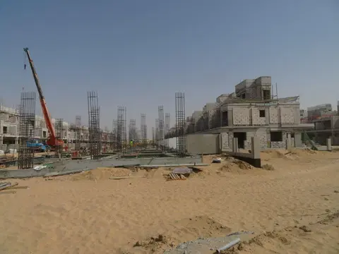 Camelia Villas, Damac Hills 2 construction progress — 9 October 2023, 30.09% complete, photo 5 of 10