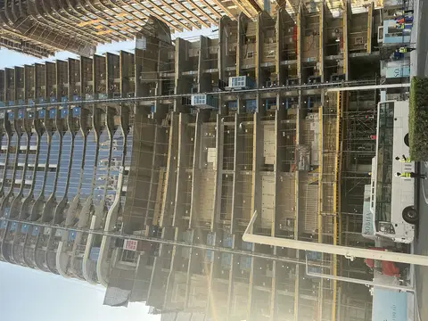 Ход строительства Sobha Seahaven Tower A, Dubai Marina — 6 августа 2026, готовность 37,00%, снимок 4 из 6