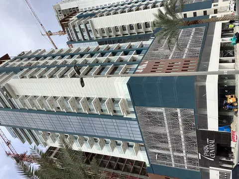 7 Park Central, JVC District 17 construction progress — 14 February 2025, 90.18% complete, photo 6 of 8