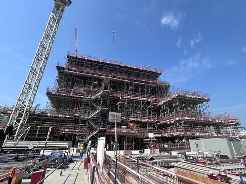 Ход строительства Como Residences, Palm Jumeirah — 10 ноября 2025, готовность 15.30%, снимок 4 из 7