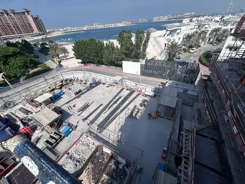 Ход строительства Como Residences, Palm Jumeirah — 10 ноября 2025, готовность 15.30%, снимок 2 из 7