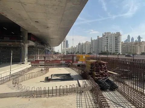 Ход строительства Como Residences, Palm Jumeirah — 2 апреля 2026, готовность 18.28%, снимок 9 из 10