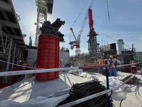 Ход строительства Como Residences, Palm Jumeirah — 2 апреля 2026, готовность 18.28%, снимок 6 из 10