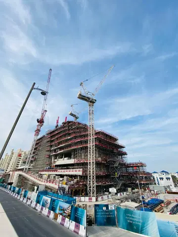 Ход строительства Como Residences, Palm Jumeirah — 2 апреля 2026, готовность 18.28%, снимок 5 из 10