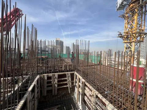 Samana Waves 2, Jumeirah Village Circle construction progress — 11 February 2026, 35.40% complete, photo 1 of 11